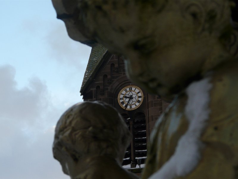 P1180277.JPG - Jessie, the village clock - Alastair Seagroatt